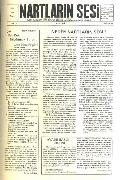 Nartların Sesi Sayı-5