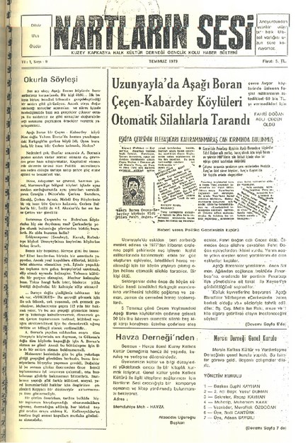 Nartların Sesi Sayı-9