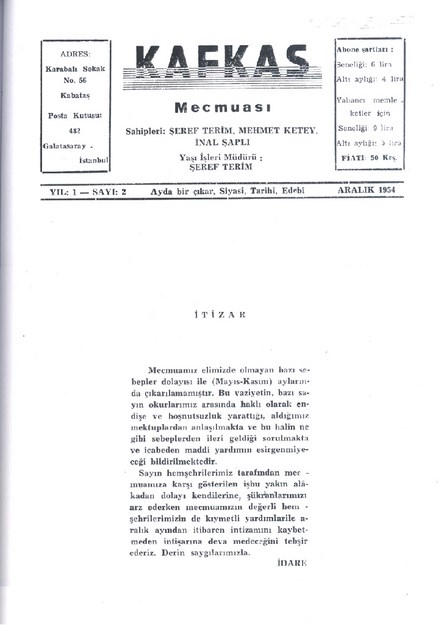 KAFKAS MECMUASI