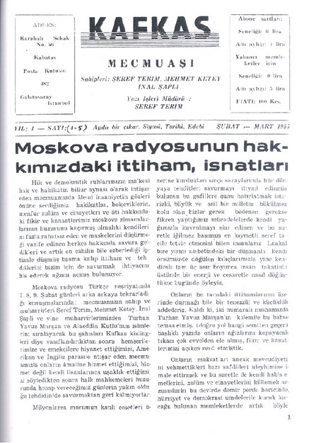 KAFKAS MECMUASI
