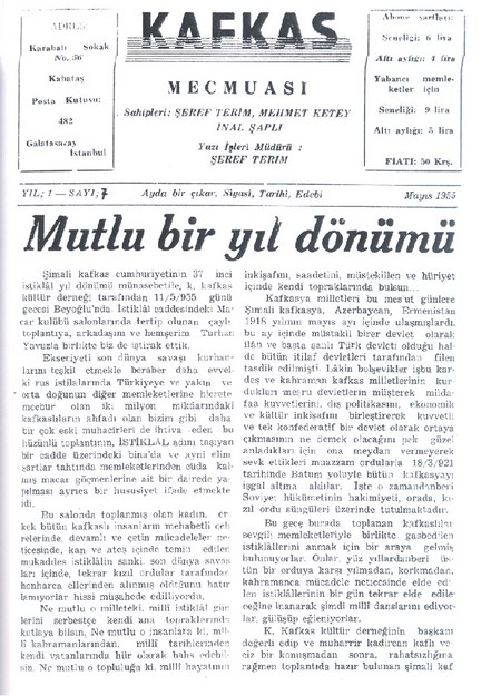 KAFKAS MECMUASI