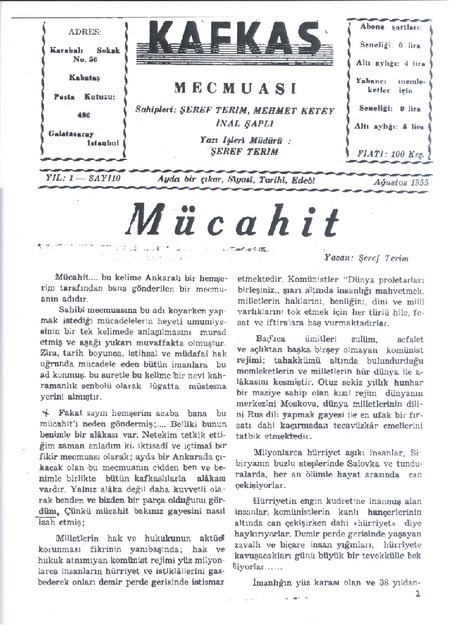 KAFKAS MECMUASI