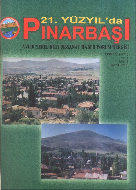 21. YY. DA PINARBAŞI SAYI-1