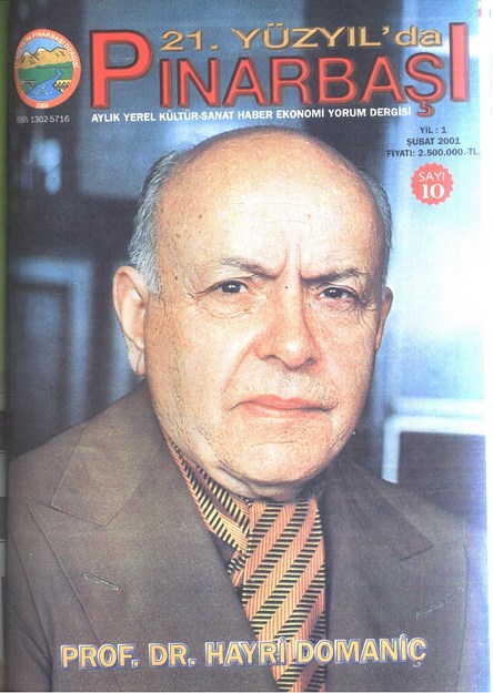 21. YY. DA PINARBAŞI SAYI-10