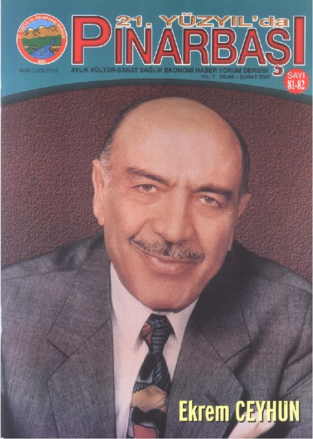 21. YY. Da Pınarbaşı Sayı-81-82