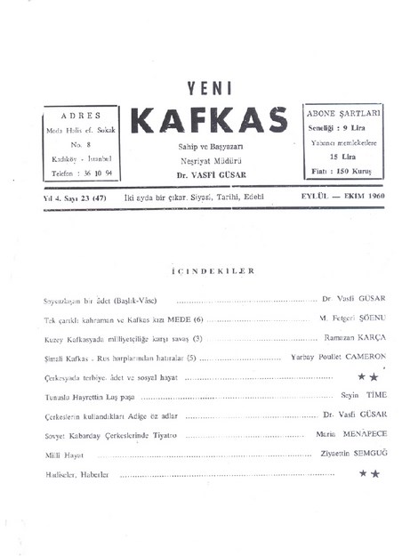 Yeni Kafkas Sayı-23