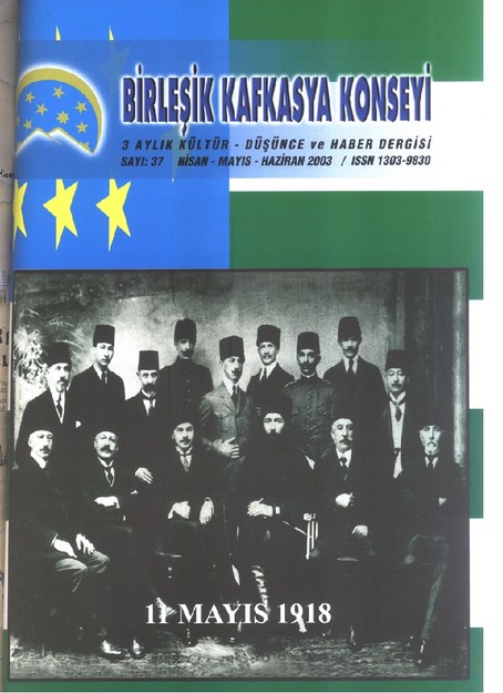 Birleşik Kafkasya Konseyi Sayı-37