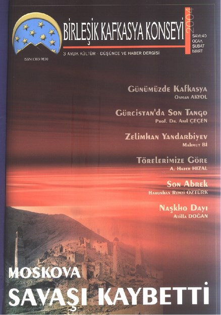 Birleşik Kafkasya Konseyi Sayı-40