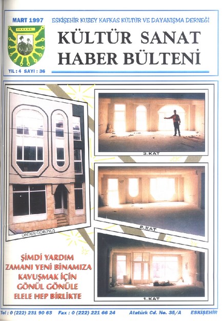 Eskişehir Kültür Sanat Haber Bülteni Sayı-36