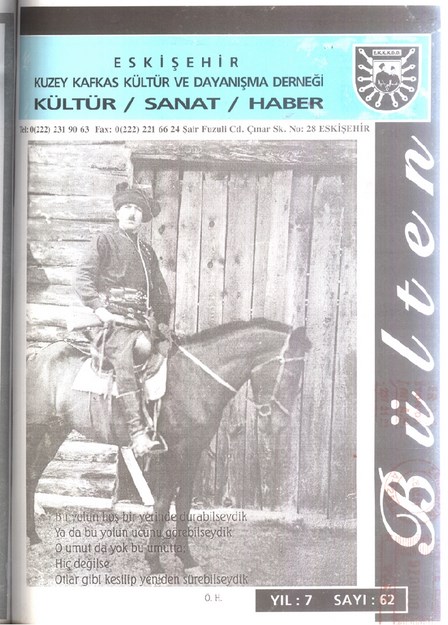 Eskişehir Kültür Sanat Haber Bülteni Sayı-62