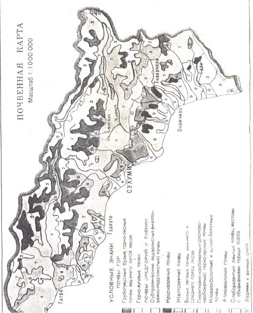 ABHAZYA HARİTASI