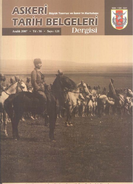 Askeri Tarih Belgeleri Dergisi Sayı-121