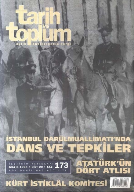 Tarih Ve Toplum Sayı-173