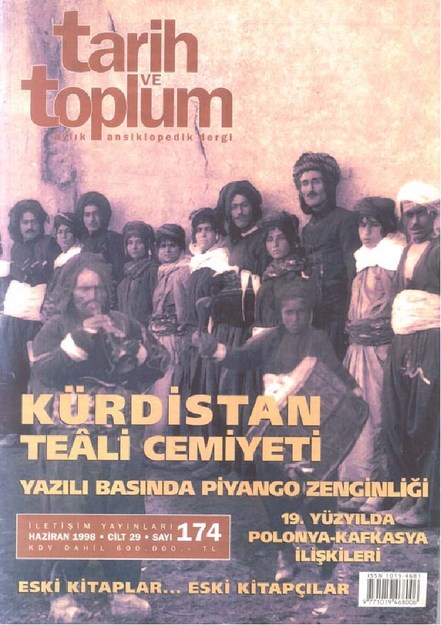Tarih Ve Toplum Sayı-174