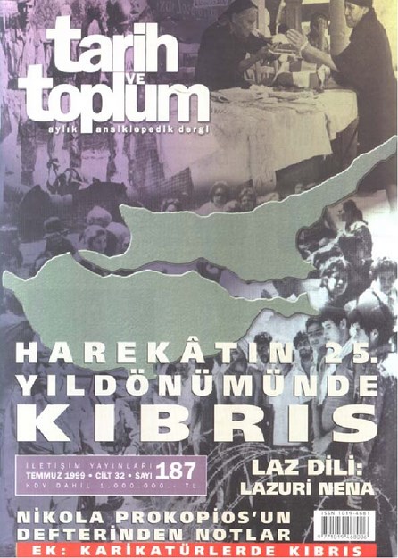 Tarih Ve Toplum Sayı-187