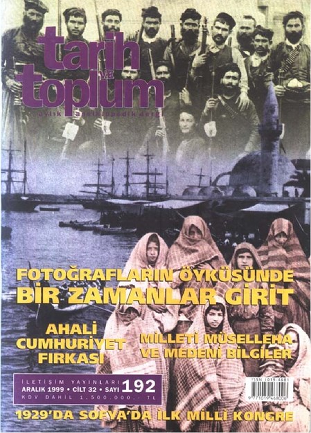 Tarih Ve Toplum Sayı-192
