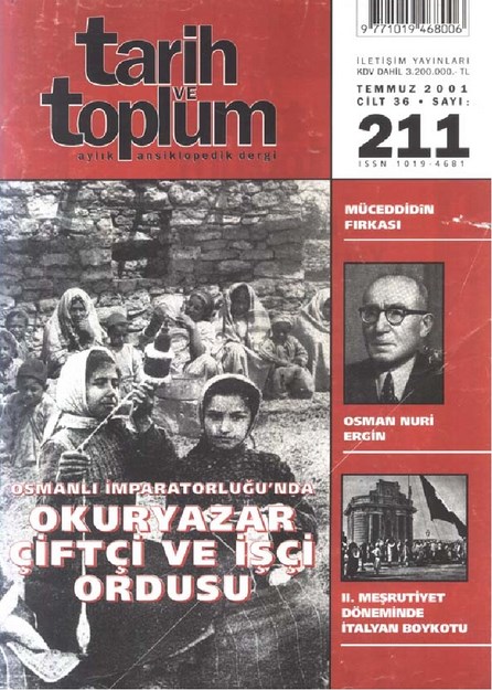 Tarih Ve Toplum Sayı-211