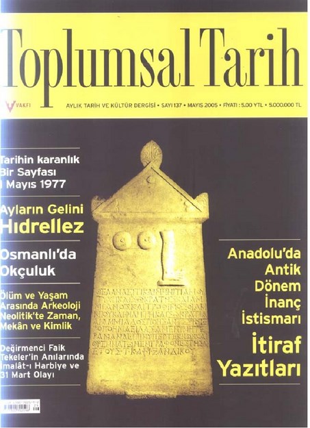 Toplumsal Tarih Sayı-137