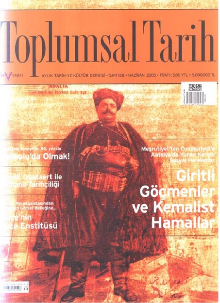 Toplumsal Tarih Sayı-138