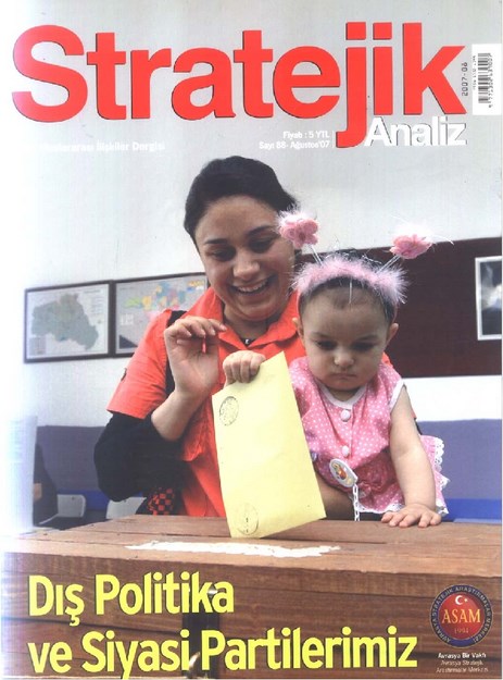 Stratejik Analiz Sayı-88
