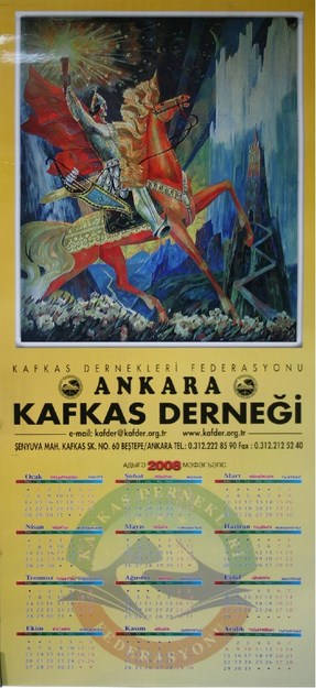 2008 ANKARA KAFKAS DERNEĞİ TAKVİMİ