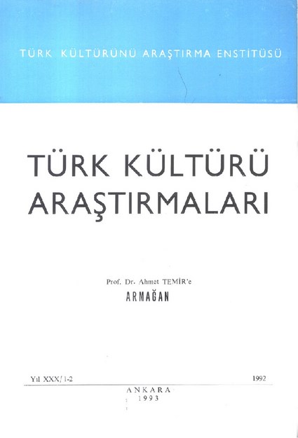 TÜRK KÜLTÜRÜ ARAŞTIRMALARI