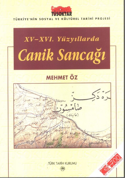 15. - 16. Yüzyıllarda Canik Sancağı