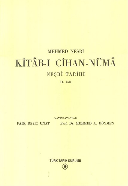 Kitab-I Cihan-Nüma Neşri Tarihi