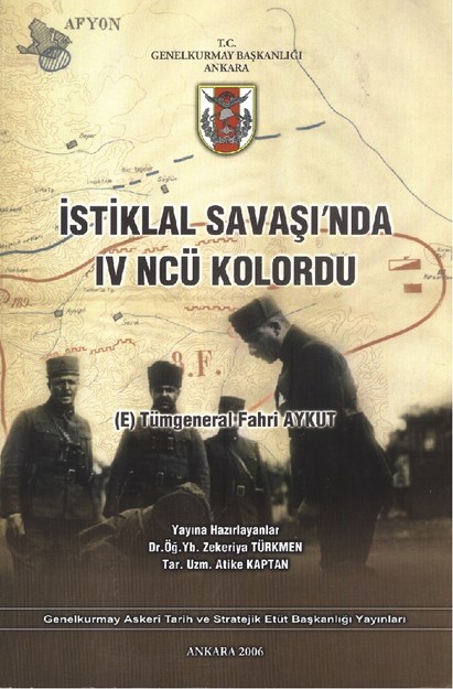 İstiklal Savaşında IV . Kolordu