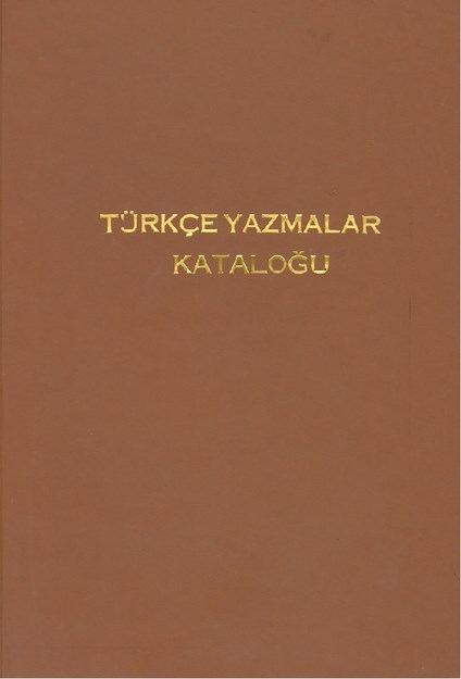 Türkçe Yazmalar Kataloğu