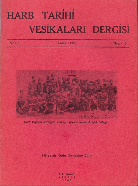 Harb Tarihi Vesikaları Dergisi Sayı-18