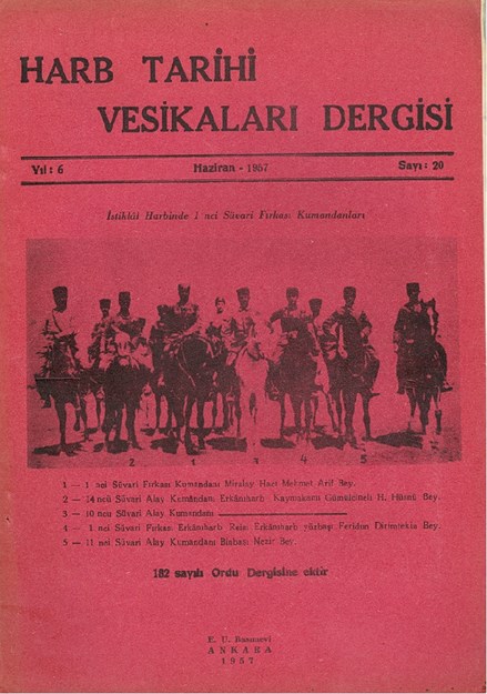 Harb Tarihi Vesikaları Dergisi Sayı-20