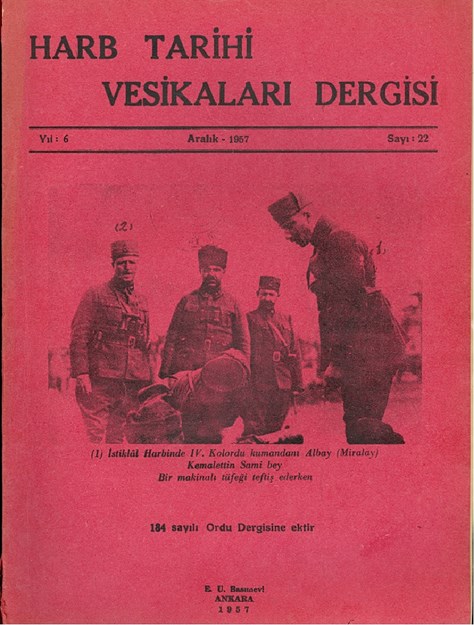 Harb Tarihi Vesikaları Dergisi Sayı-22