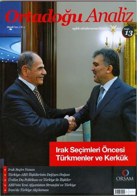 Ortadoğu Analiz Sayı-13