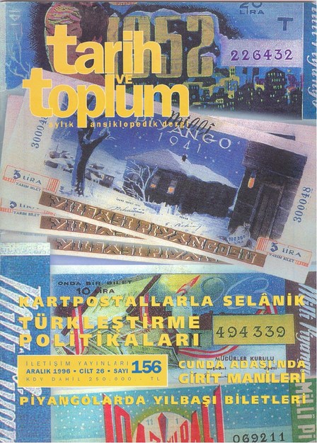 Tarih Ve Toplum Sayı-156