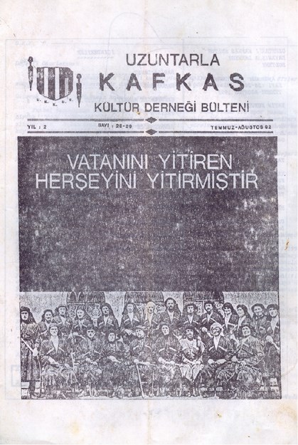 Uzuntarla Kafkas Kültür Derneği Haber Bülteni Sayı-28-29