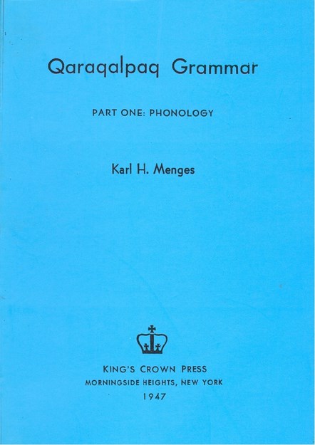 QARAGALPAG GRAMMAR