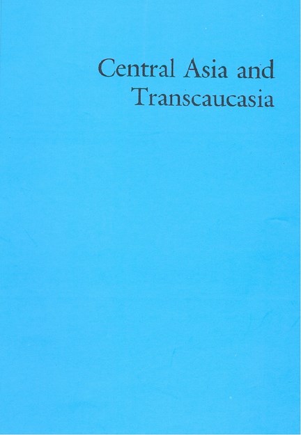 CENTRAL ASIA AND TRANSCAUCASIA