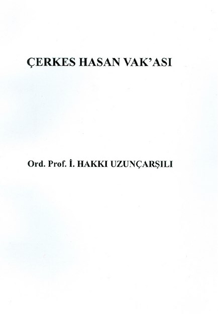 Çerkes Hasan Vak'ası