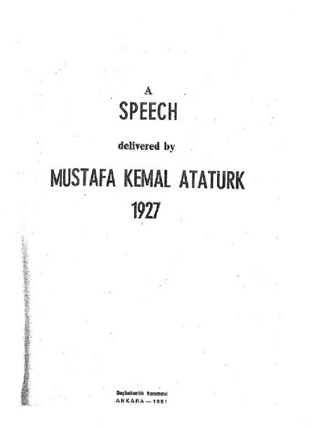 NUTUK (İNGİLİZCE)