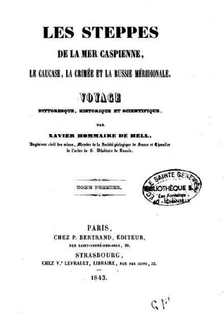 Les steppes de la mer Caspienne, le Caucase, la Crimée et la Russie méridionale
