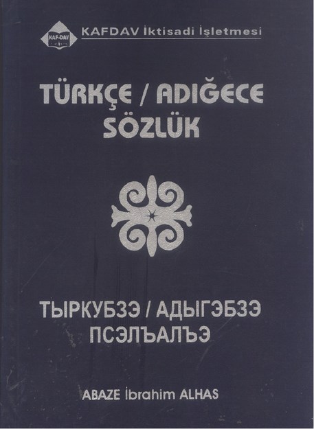 Türkçe - Adıgece Sözlük