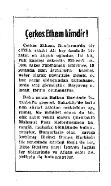 ÇERKES ETHEM KİMDİR