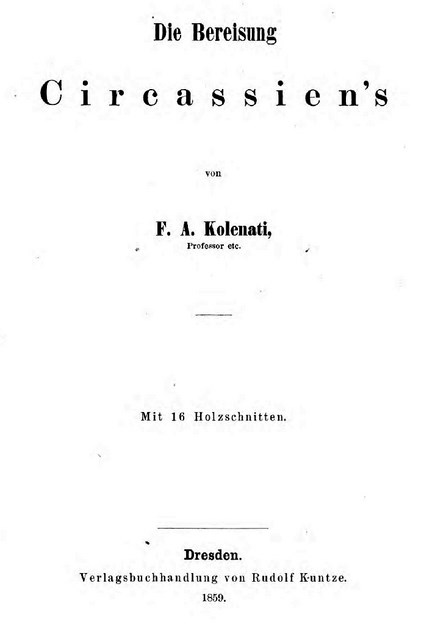 DIE BEREISUNG CIRCASSIEN'S