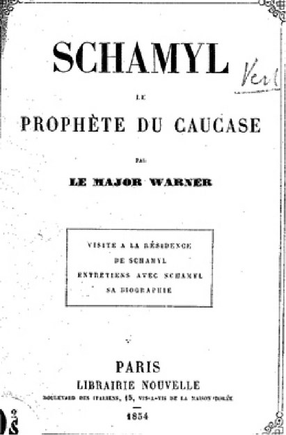 SCHAMYL LE PROPHETE DU CAUCASE