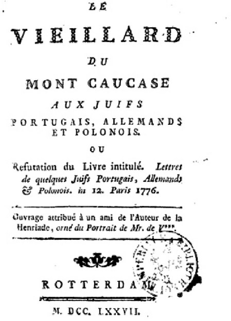 LE VIEILARD DU MONT CAUCASE