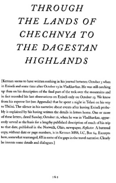 THROUGH THE LANDS OF CHECHNYA TO THE DAGESTAN HIGHLANDS