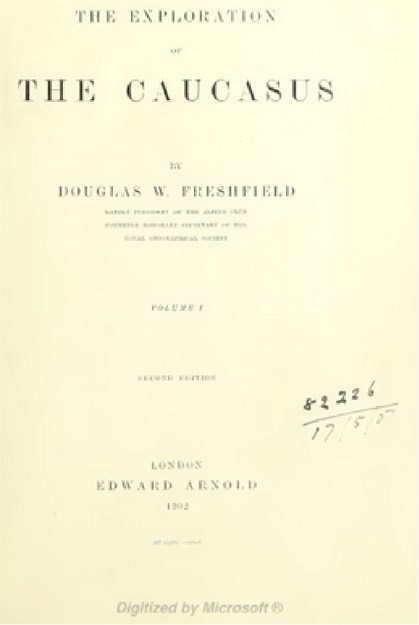 THE EXPLORATION THE CAUCASUS