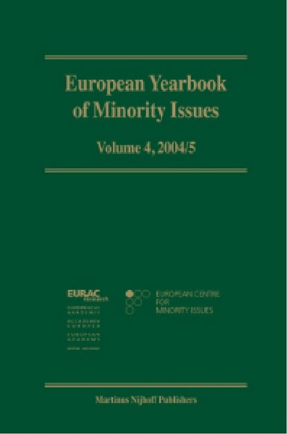 EUROPEAN YEARBOOK OF MINORITY ISSUES