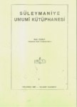 Süleymaniye Umumi Kütüphanesi
